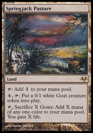 Springjack Pasture (Eventide) Medium Play Foil