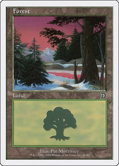 Forest (48) (Promos: Deckmasters Garfield vs Finkel) Medium Play