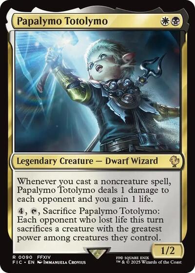 Papalymo Totolymo (Surge Foil) (Commander: FINAL FANTASY) Light Play Foil
