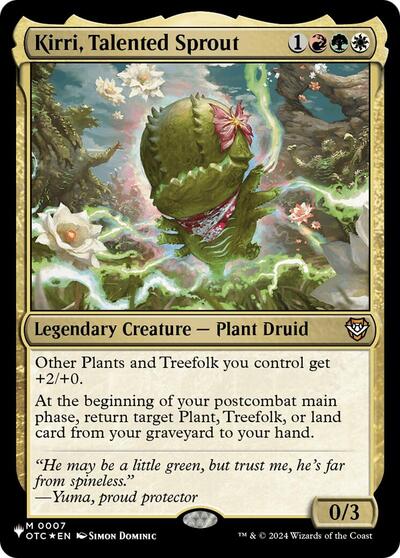 Kirri, Talented Sprout (OTC) (The List) Light Play