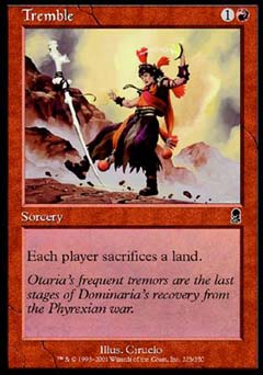 Tremble (Odyssey) Medium Play Foil