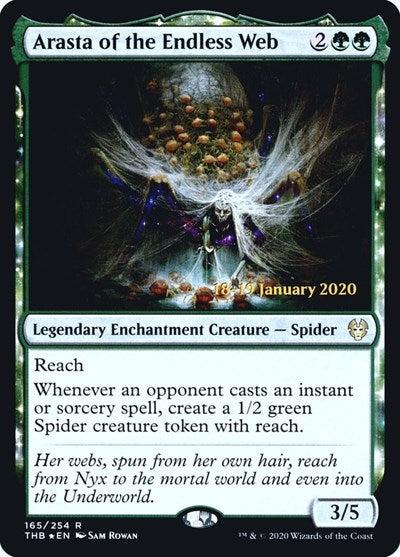 Arasta of the Endless Web (Promos: Prerelease Cards) Near Mint Foil