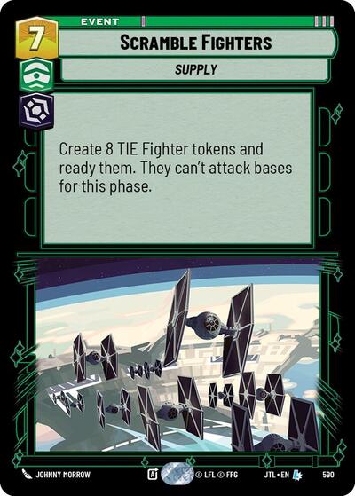 Scramble Fighters (Foil) (Jump to Lightspeed) Near Mint Foil