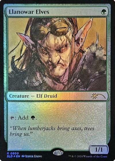 Llanowar Elves  0800   Rainbow Foil|1|0|0.00