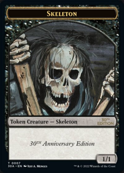 Skeleton Token (30th Anniversary Edition) Near Mint