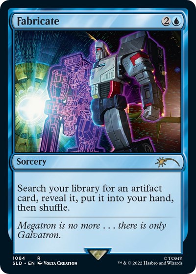Fabricate (1084) (Secret Lair) Light Play Foil