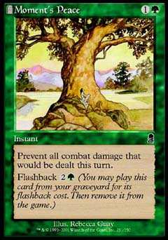 Moment's Peace (Odyssey) Heavy Play Foil