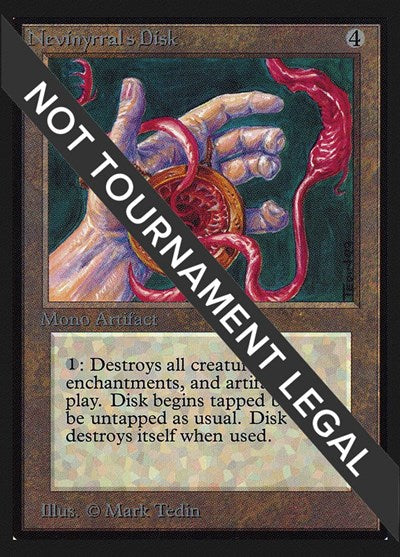 Nevinyrral's Disk (CE) (Collector's Edition) Damaged / Poor