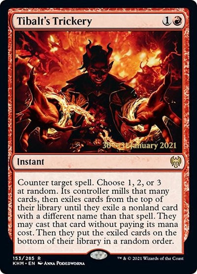 Tibalt's Trickery (Promos: Prerelease Cards) Light Play Foil