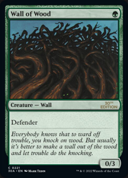 Wall of Wood|1|0|0.00