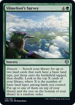 Slimefoot's Survey (Dominaria United) Near Mint Foil