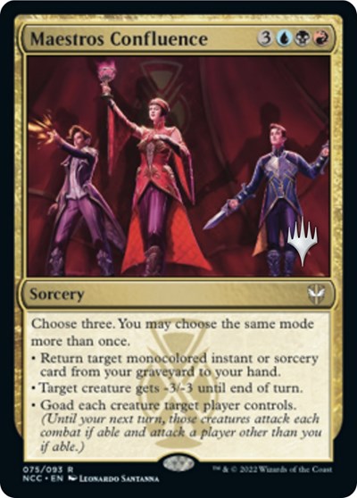 Maestros Confluence (Promo Pack: Streets of New Capenna) Near Mint Foil