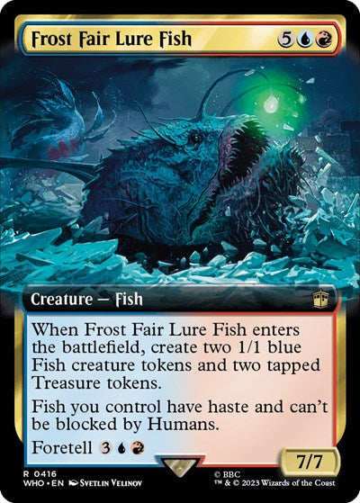 Frost Fair Lure Fish (Extended Art) (Universes Beyond: Doctor Who) Near Mint