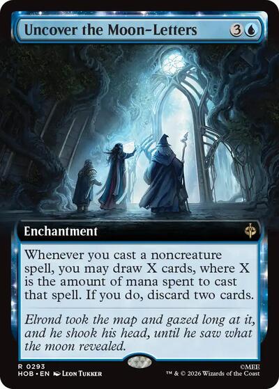 Uncover the Moon Letters  Extended Art|2|0|0.00