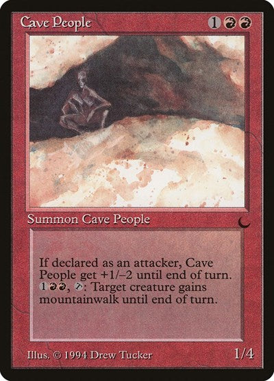 Cave People (The Dark) Medium Play