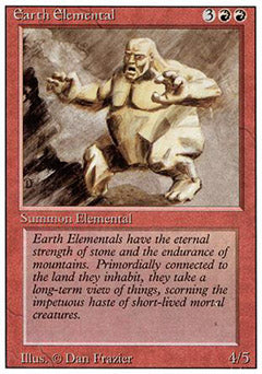 Earth Elemental (Revised) Near Mint