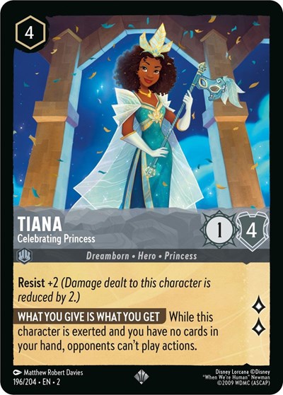 Tiana - Celebrating Princess (Rise of the Floodborn) Near Mint