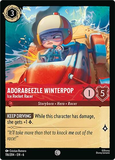 Adorabeezle Winterpop - Ice Rocket Racer (Azurite Sea) Near Mint