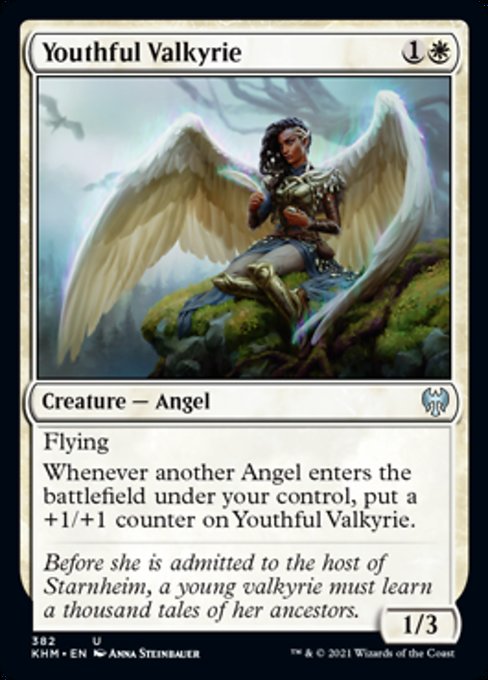 Youthful Valkyrie (Kaldheim) Damaged / Poor