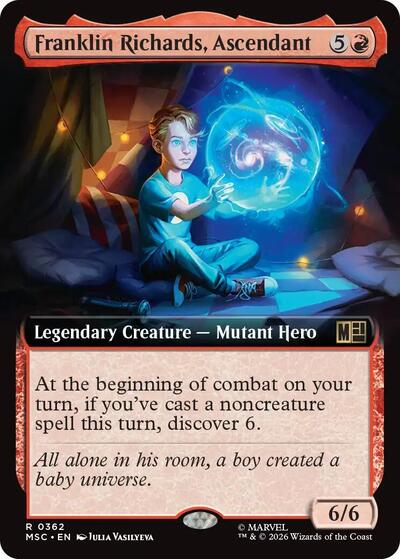 Franklin Richards  Ascendant  Extended Art|1|0|0.00