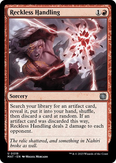 Reckless Handling (March of the Machine: The Aftermath) Near Mint Foil