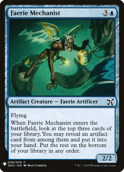 Faerie Mechanist (Mystery Booster) Near Mint