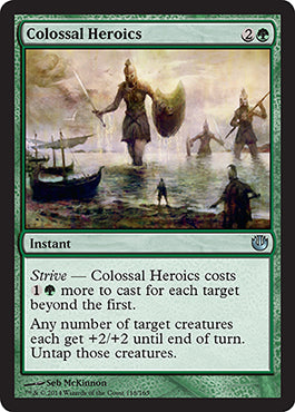Colossal Heroics (Journey into Nyx) Medium Play Foil