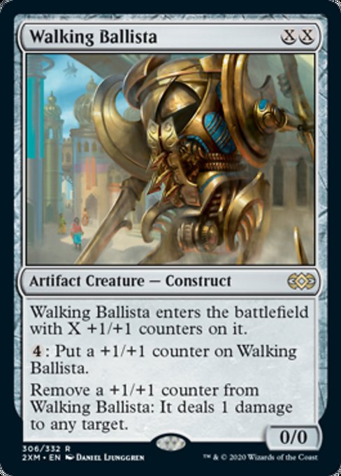 Walking Ballista (Double Masters) Medium Play Foil