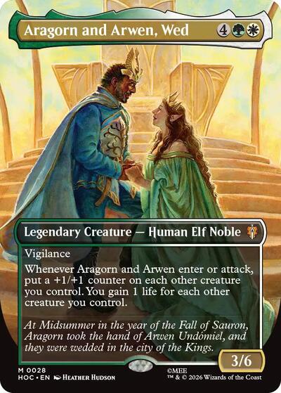 Aragorn and Arwen  Wed  Borderless|0|0|0.00