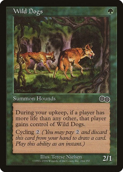 Wild Dogs (Urza's Saga) Medium Play