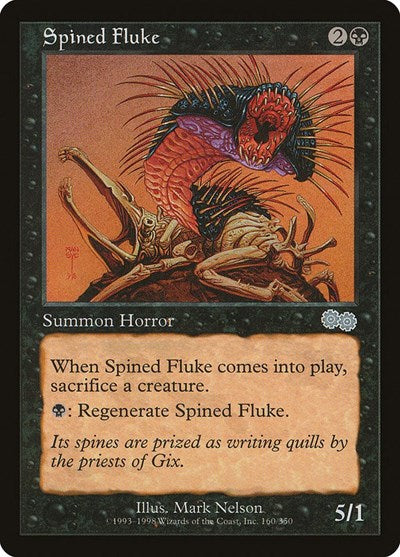 Spined Fluke (Urza's Saga) Light Play