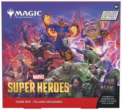 Marvel Super Heroes Scene Box Villains Unleashed|30|0|0.00