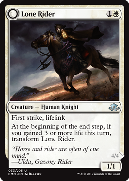 Lone Rider (Eldritch Moon) Light Play