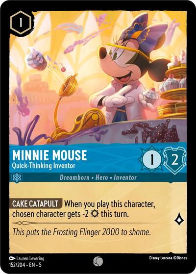 Minnie Mouse - Quick-Thinking Inventor (Shimmering Skies) Near Mint