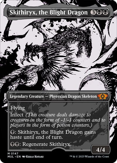 Skithiryx, the Blight Dragon (Halo Foil) (March of the Machine: Multiverse Legends) Near Mint Foil