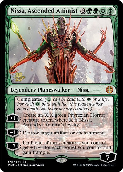Nissa, Ascended Animist (Promos: Prerelease Cards) Near Mint Foil