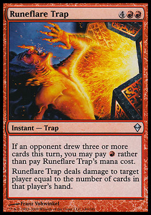 Runeflare Trap (Zendikar) Near Mint Foil
