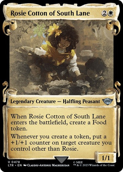Rosie Cotton of South Lane (Showcase Scrolls) (Universes Beyond: The Lord of the Rings: Tales of Middle-earth) Near Mint Foil