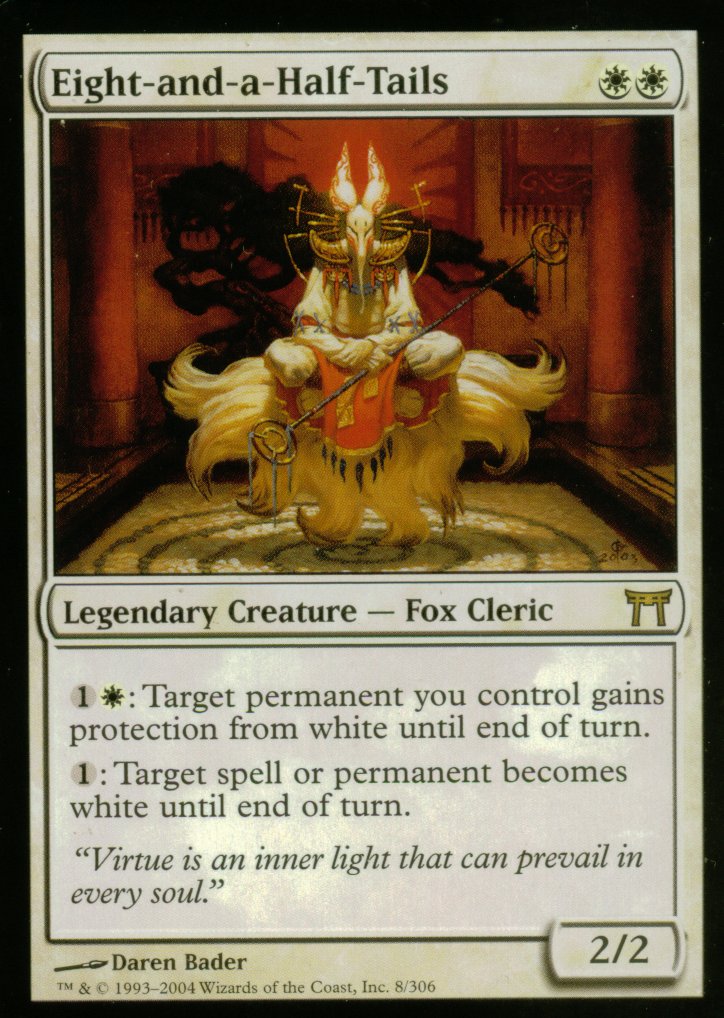 Eight-and-a-Half-Tails (Champions of Kamigawa) Medium Play