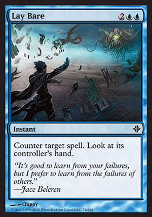 Lay Bare (Rise of the Eldrazi) Light Play Foil