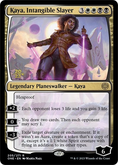 Kaya, Intangible Slayer (Promos: Prerelease Cards) Near Mint Foil