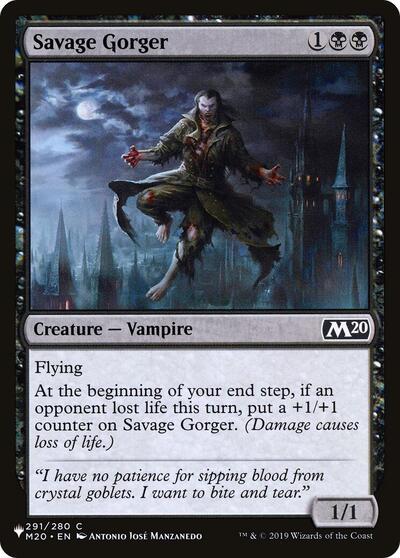 Savage Gorger|3|0|0.00