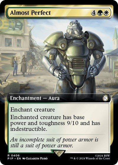 Almost Perfect (Extended Art) (Universes Beyond: Fallout) Near Mint Foil