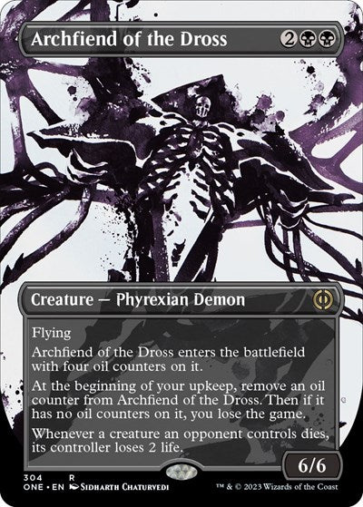 Archfiend of the Dross (Showcase) (Phyrexia: All Will Be One) Near Mint