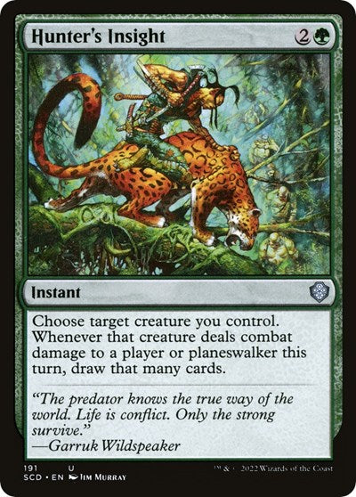 Hunter's Insight (Commander 2022 Starter Decks) Near Mint