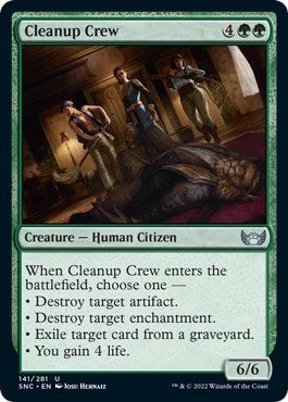 Cleanup Crew (Streets of New Capenna) Medium Play Foil