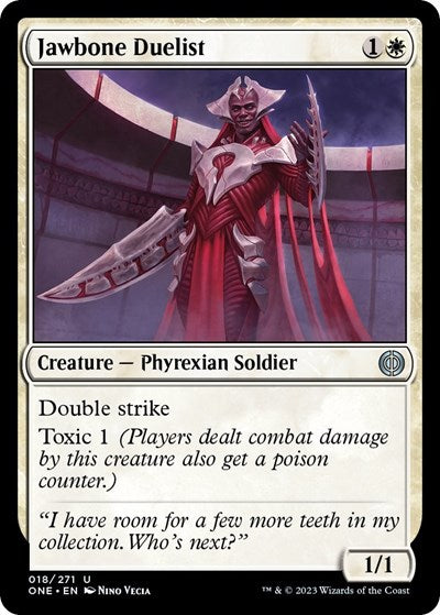 Jawbone Duelist (Phyrexia: All Will Be One) Near Mint