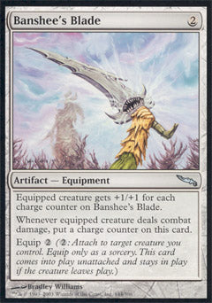 Banshee's Blade (Mirrodin) Near Mint Foil