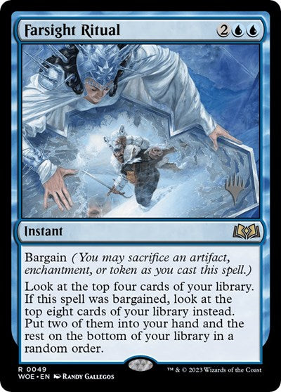 Farsight Ritual (Promo Pack: Wilds of Eldraine) Near Mint