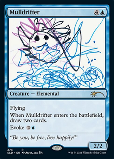 Mulldrifter 374 (Secret Lair) Near Mint Foil